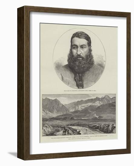 With the Afghan Boundary Commission-William Heysham Overend-Framed Giclee Print