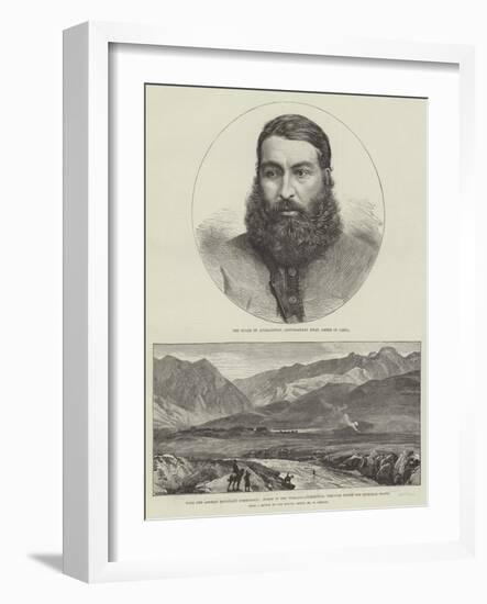 With the Afghan Boundary Commission-William Heysham Overend-Framed Giclee Print