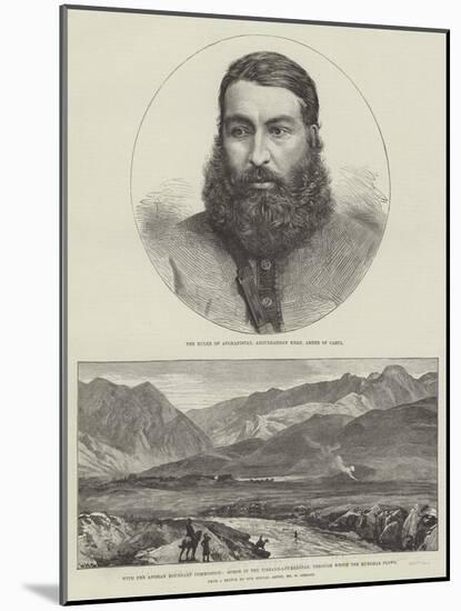 With the Afghan Boundary Commission-William Heysham Overend-Mounted Giclee Print