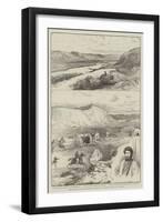 With the Afghan Boundary Commission-William 'Crimea' Simpson-Framed Giclee Print