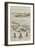 With the Afghan Boundary Commission-William 'Crimea' Simpson-Framed Giclee Print