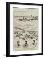 With the Afghan Boundary Commission-William 'Crimea' Simpson-Framed Giclee Print