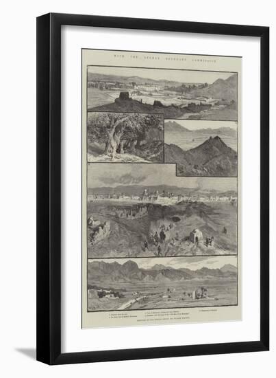 With the Afghan Boundary Commission-William Henry James Boot-Framed Giclee Print