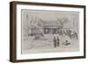 With the Allied Forces in China, the International Club at Peking-Johann Nepomuk Schonberg-Framed Giclee Print