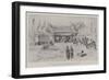 With the Allied Forces in China, the International Club at Peking-Johann Nepomuk Schonberg-Framed Giclee Print