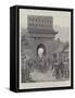 With the Allied Forces in China-Johann Nepomuk Schonberg-Framed Stretched Canvas