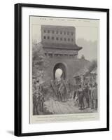 With the Allied Forces in China-Johann Nepomuk Schonberg-Framed Giclee Print