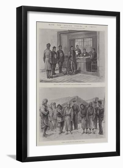 With the Allied Forces in China-Johann Nepomuk Schonberg-Framed Giclee Print