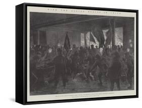 With the Allied Forces in China-Johann Nepomuk Schonberg-Framed Stretched Canvas