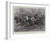 With the Allies in China, Robbers on Chinese Ponies Being Pursued by Bengal Lancers-John Charlton-Framed Giclee Print