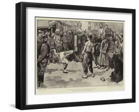 With the Allies in China-Frederic De Haenen-Framed Giclee Print