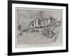 With the American Troops in the Philippines-Charles Edwin Fripp-Framed Giclee Print