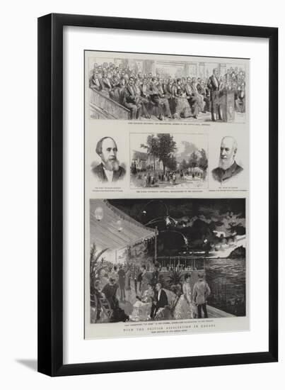 With the British Association in Canada-null-Framed Giclee Print