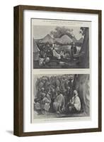 With the British Expedition from Accra to the Gold Coast Hinterland-Henry Charles Seppings Wright-Framed Giclee Print