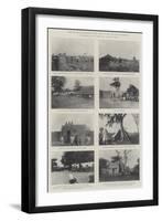 With the British Expedition from Accra to the Gold Coast Hinterland-null-Framed Giclee Print