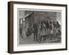 With the British Garrison at Suakim, Friendly Natives Starting for Night Scouting-Joseph Nash-Framed Giclee Print