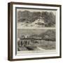 With the British Garrison at Suakim-Charles Edwin Fripp-Framed Giclee Print