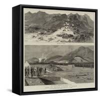 With the British Garrison at Suakim-Charles Edwin Fripp-Framed Stretched Canvas