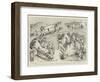 With the British Mission to Abyssinia, the Difficulties of Mule Transport-William Ralston-Framed Premium Giclee Print