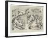 With the British Mission to Abyssinia, the Difficulties of Mule Transport-William Ralston-Framed Giclee Print