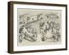 With the British Mission to Abyssinia, the Difficulties of Mule Transport-William Ralston-Framed Giclee Print