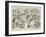 With the British Mission to Abyssinia, the Difficulties of Mule Transport-William Ralston-Framed Giclee Print