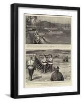 With the British Squadron in the Far East-Charles Joseph Staniland-Framed Giclee Print