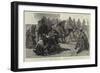 With the Camel Corps from Sarass to Dongola, a Halt of the Mounted Infantry in the Nubian Desert-Frederic Villiers-Framed Giclee Print