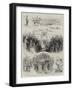 With the China Squadron in the East, a Soiree at the Naval Club, Vladivostock, Russian Tartary-null-Framed Giclee Print