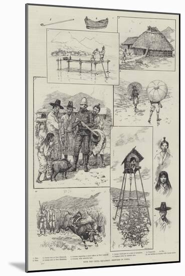 With the China Squadron, Sketches in Corea-Amedee Forestier-Mounted Giclee Print