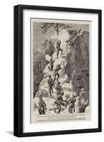 With the Chindwin Force in Upper Burma-null-Framed Giclee Print