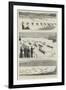 With the Combined Fleets of the Great Powers at Suda Bay, Crete-null-Framed Giclee Print