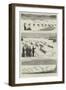 With the Combined Fleets of the Great Powers at Suda Bay, Crete-null-Framed Giclee Print