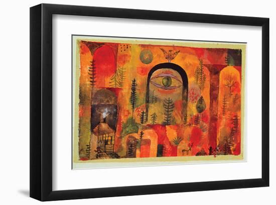 with the Eagle 1918-Paul Klee-Framed Art Print