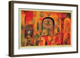 with the Eagle 1918-Paul Klee-Framed Art Print