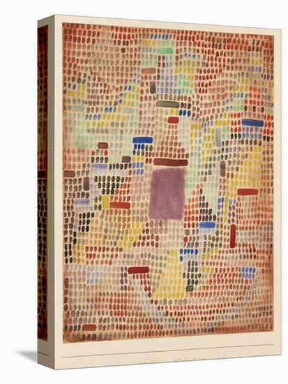 With the Entrance-Paul Klee-Stretched Canvas