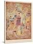 With the Entrance-Paul Klee-Stretched Canvas
