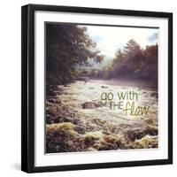 With the Flow-Kimberly Glover-Framed Giclee Print