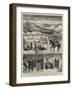 With the General Gourko and the Russians in the Balkans-null-Framed Giclee Print