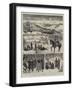 With the General Gourko and the Russians in the Balkans-null-Framed Giclee Print