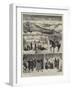 With the General Gourko and the Russians in the Balkans-null-Framed Giclee Print