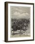 With the Honourable Artillery Company at Chatham During the Easter Manoevres-null-Framed Giclee Print