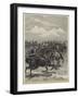 With the Honourable Artillery Company at Chatham During the Easter Manoevres-null-Framed Giclee Print