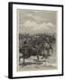 With the Honourable Artillery Company at Chatham During the Easter Manoevres-null-Framed Giclee Print