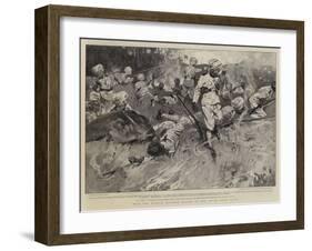 With the Kurram Movable Column of the Tirah Field Force-Frank Craig-Framed Giclee Print