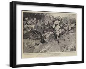 With the Kurram Movable Column of the Tirah Field Force-Frank Craig-Framed Giclee Print