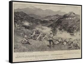 With the Kurram Movable Column of the Tirah Field Force-Walter Stanley Paget-Framed Stretched Canvas