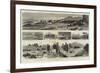 With the Late General Earle's Force on its Advance Up the Nile-null-Framed Premium Giclee Print