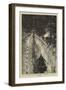 With the Marquis of Lorne in Canada, Tobogganing by Torchlight at Ottawa-null-Framed Giclee Print
