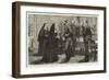 With the Mediterranean Squadron, a Visit of the Sisters of the Poor to a Man of War-null-Framed Giclee Print